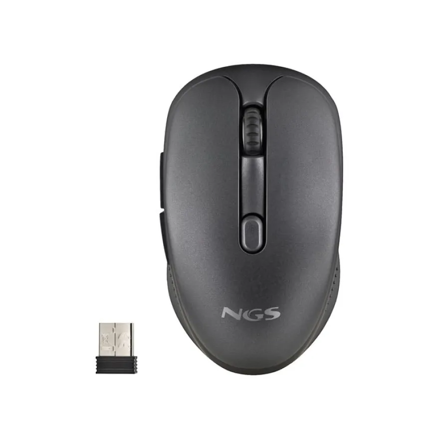 NGS Evo - souris sans fil - silencieuse - noir