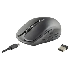 NGS Evo - souris sans fil - silencieuse - noir