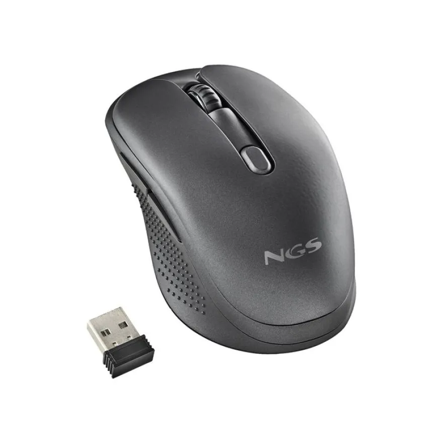 NGS Evo - souris sans fil - silencieuse - noir