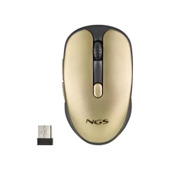 NGS Evo - souris sans fil - silencieuse - or
