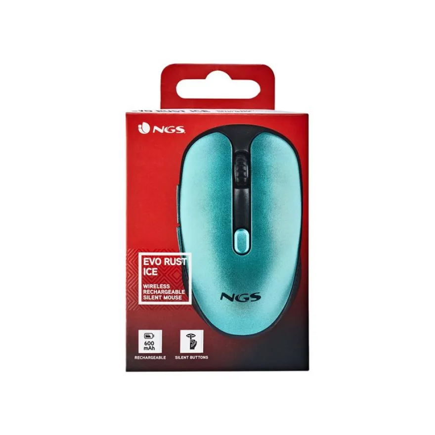 NGS Evo - souris sans fil - silencieuse - ice