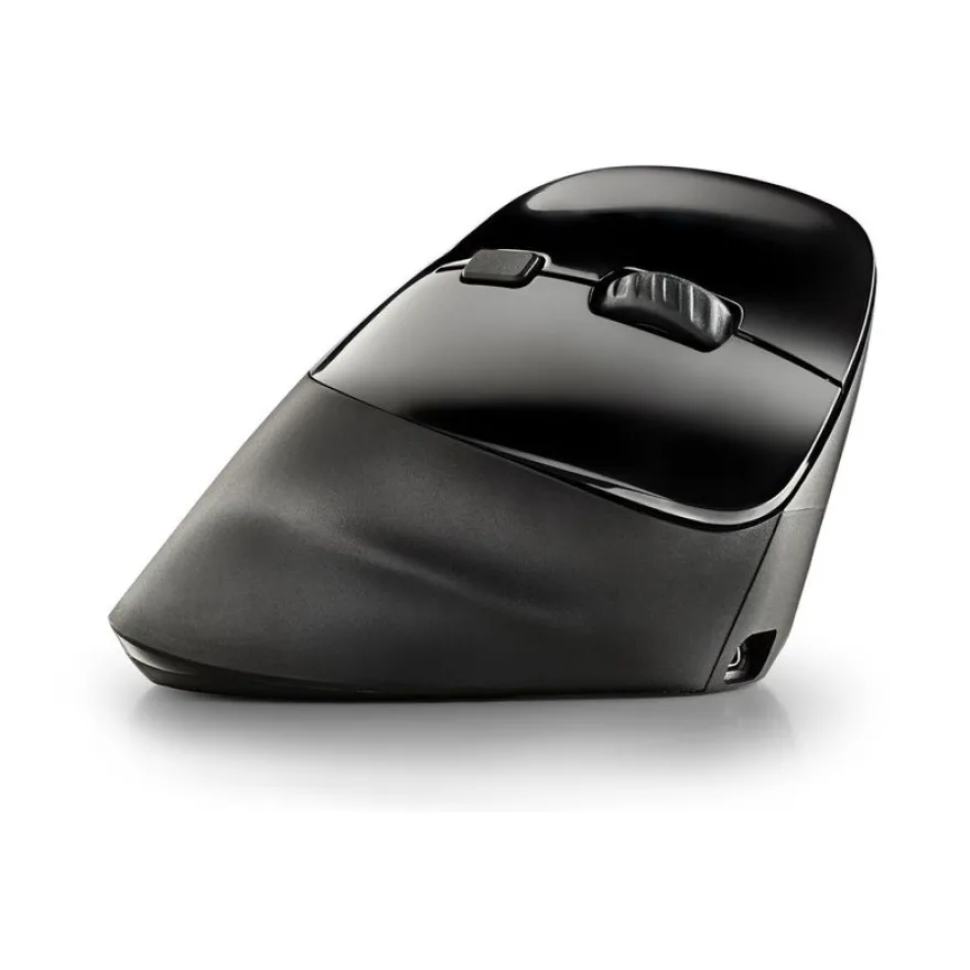 NGS EVO MOKSHA - Souris sans fil ergonomique pour droitiers - 5 boutons - noir