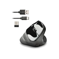 NGS EVO MOKSHA - Souris sans fil ergonomique pour droitiers - 5 boutons - noir