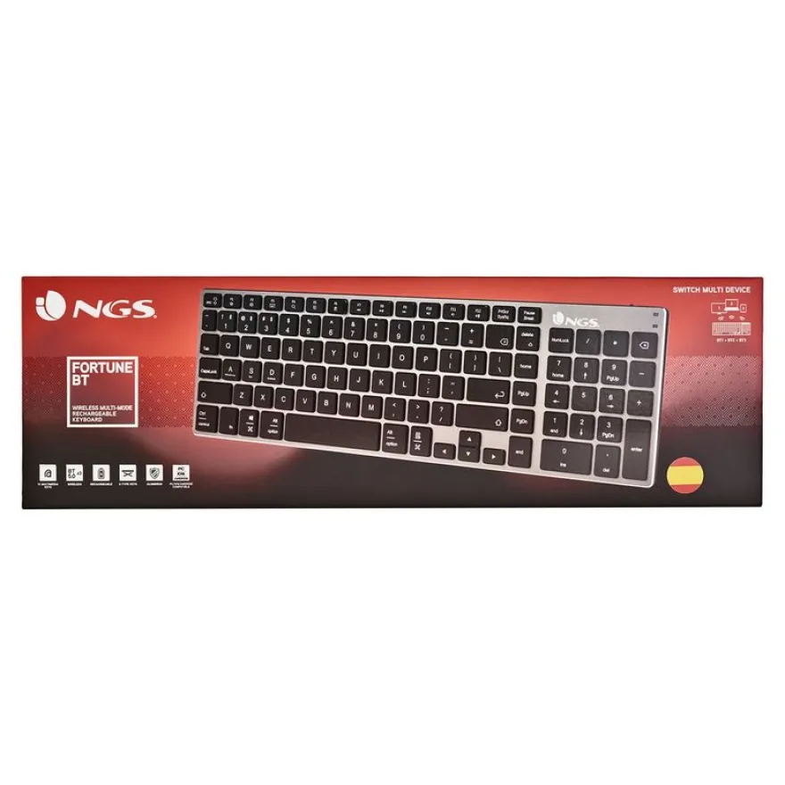 NGS Fortune BT - clavier sans fil - Azerty