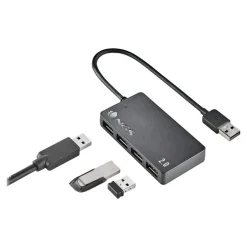 NGS iHub4 TINY - Hub - 4 x USB 2.0