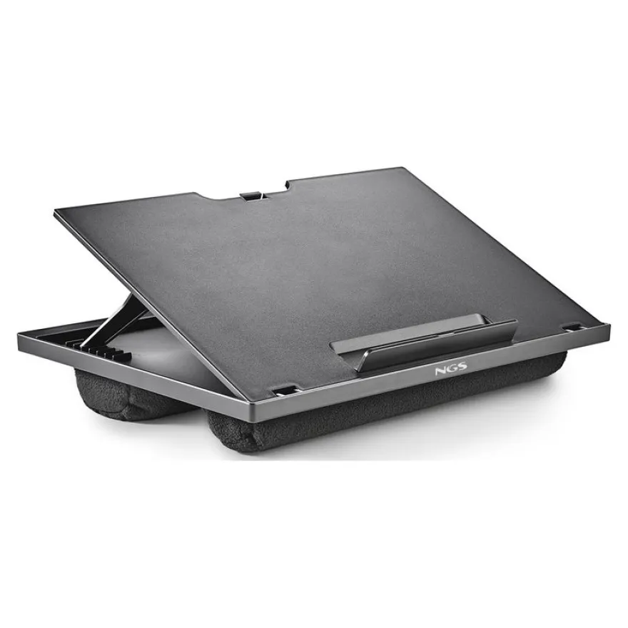 NGS LAPNEST - Support pour ordinateur portable jusqu'à 15,6" avec coussin