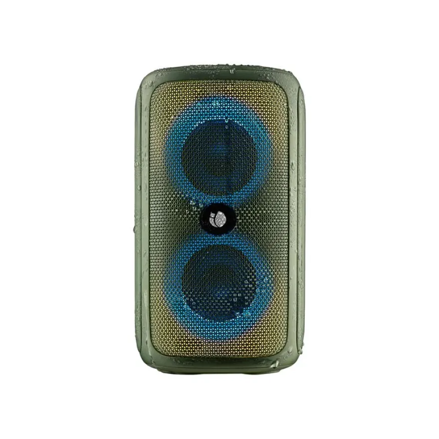NGS Roller Beast - Mini enceinte sans fil - Bluetooth - 32 Watt - vert