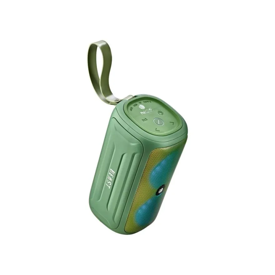 NGS Roller Beast - Mini enceinte sans fil - Bluetooth - 32 Watt - vert