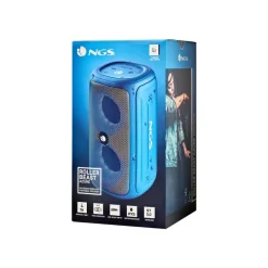 NGS Roller Beast - Mini enceinte sans fil - Bluetooth - 32 Watt - azur