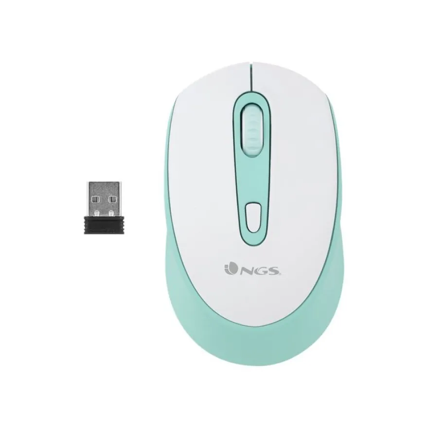 NGS Smog Mint-RB - souris sans fil - vert
