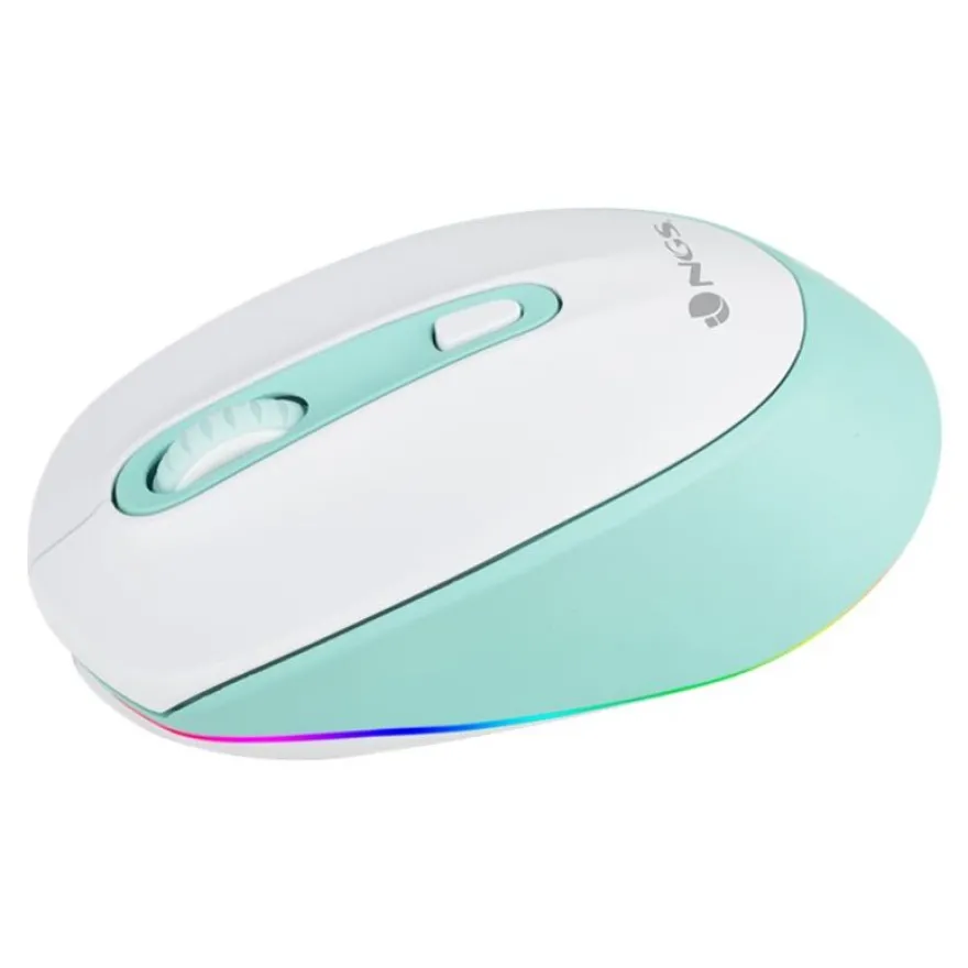 NGS Smog Mint-RB - souris sans fil - vert
