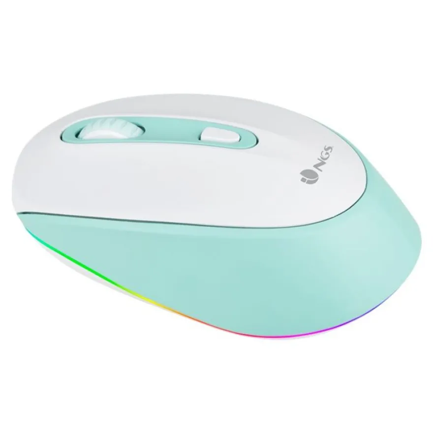 NGS Smog Mint-RB - souris sans fil - vert