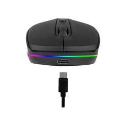 NGS Smog-RB - souris sans fil - noir