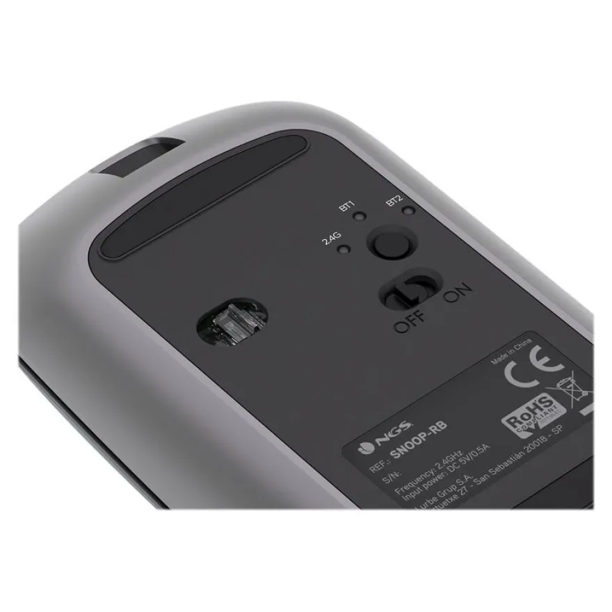NGS Snoop-RB - souris sans fil - gris