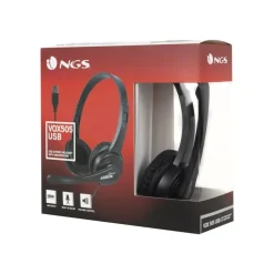 NGS VOX 505 - Casque filaire avec micro - connexion par USB