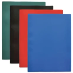 No Name - Porte vues - 20 vues - Polypropylène 3/10e - A4 - Disponible en différentes couleurs