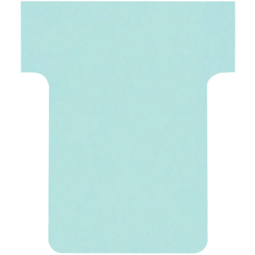 Nobo - 100 Fiches en T - Taille 1,5 - bleu