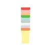 Nobo - Planning annuel à fiches T - 12 colonnes indice 2 - 80 x 66 cm - blanc