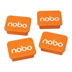 Nobo aimant - orange (pack de 4)