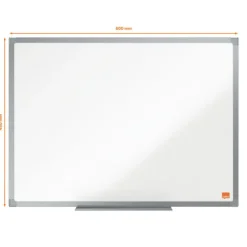 Nobo Classic Steel - Tableau blanc acier laqué - 60 x 45 cm