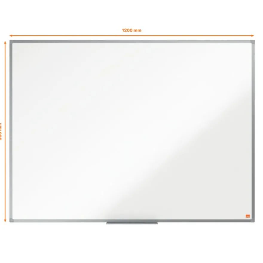 Nobo Classic Steel - Tableau blanc acier laqué - 120 x 90 cm