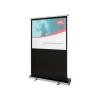 NOBO écran de projection portable avec support de pose au sol - 162 x 122 cm