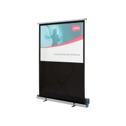 NOBO écran de projection portable avec support de pose au sol - 162 x 122 cm