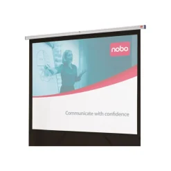 NOBO écran de projection portable avec support de pose au sol - 162 x 122 cm