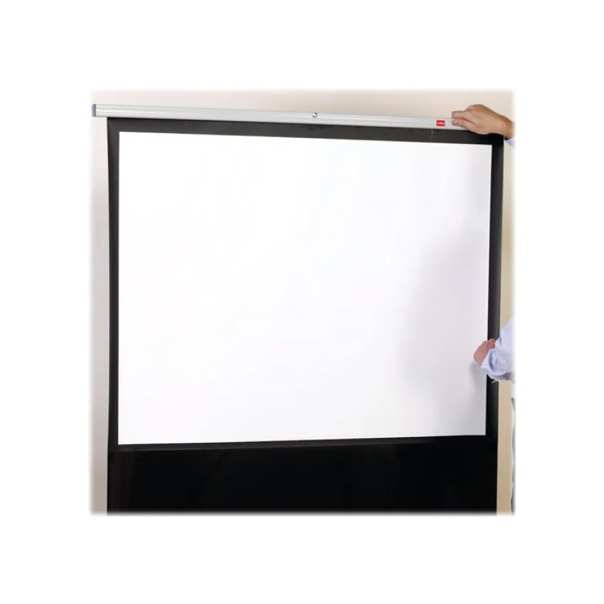 NOBO écran de projection portable avec support de pose au sol - 162 x 122 cm