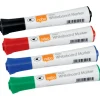 Nobo Glide - marqueur - couleurs assorties (pack de 4)