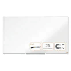 Nobo Impression Pro - Tableau blanc émaillé - magnétique - 122 x 69 cm