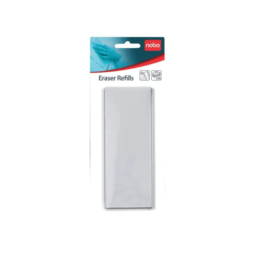 Nobo recharge d'effaceur pour tableau blanc (pack de 10)