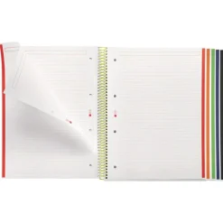 Notebook Emotions, Couverture souple, A4, lignes horizontales 7 mm, 120 feuilles de 5 couleurs, Miquelrius, Lime.