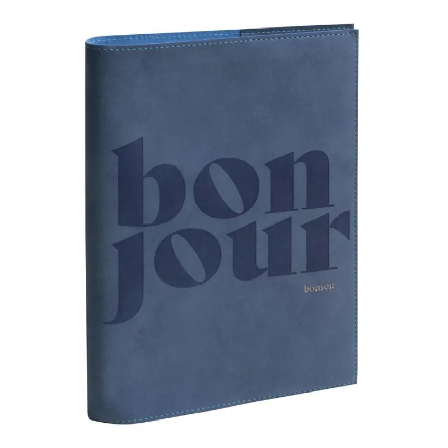 Notebook Nubia ligné 15 x 21 cm - Bleu - Exacompta
