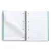 Notebook The Original, Couverture rigide, A4, lignes horizontales, 80 feuilles de 1 couleur, Miquelrius, Aqua.