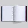Notebook The Original, Couverture souple, A4, quadrillage 5x5 mm + Lisse, 120 feuilles de 2 couleurs, Miquelrius, Noir, Professionnel.