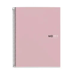 Notebook The Original, Couverture rigide, A5, quadrillage 5x5 mm, 80 feuilles de 1 couleur, Miquelrius, Sable.