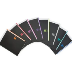 Notebook The Original, Couverture souple, A5, quadrillage 5x5 mm, 80 feuilles de 1 couleur, Miquelrius, Rouge.