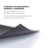 Notebook The Original, Couverture souple, A5, quadrillage 5x5 mm, 80 feuilles de 1 couleur, Miquelrius, Bleu.