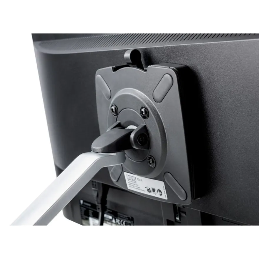 Novus Clu I - Support de table pour moniteur jusqu'à 283mm - argent / anthracite