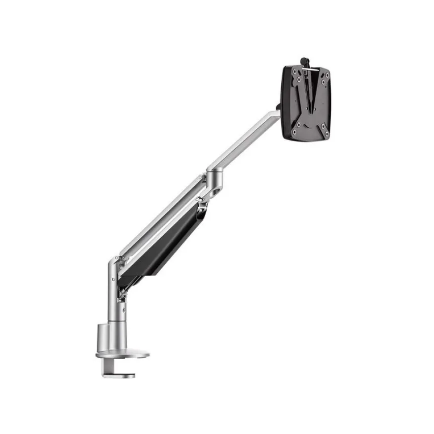 Novus Clu II - Support de table pour moniteur jusqu'à 433mm - argent / anthracite