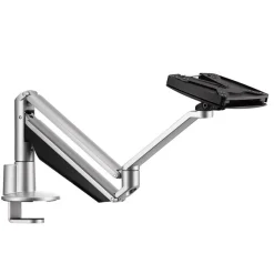 Novus Clu II - Support de table pour moniteur jusqu'à 433mm - argent / anthracite