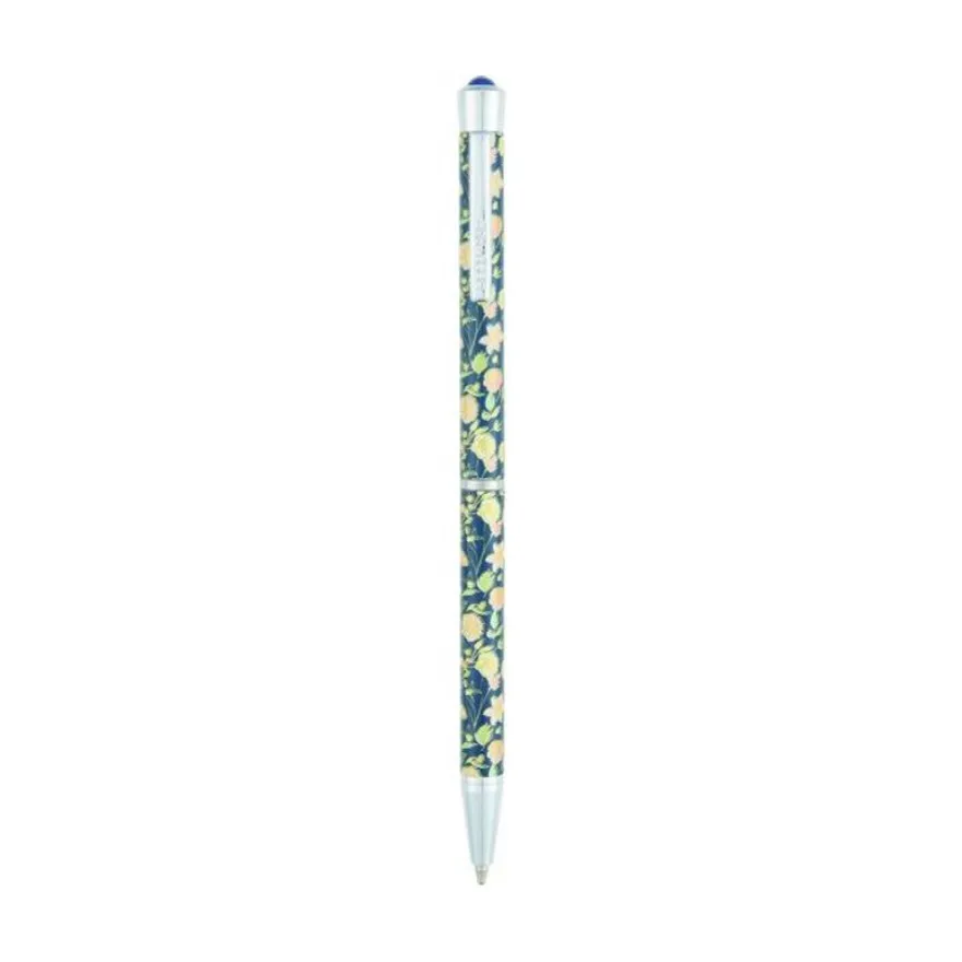 Oberthur - Mini stylo à bille - modèle Ancora - motifs floraux