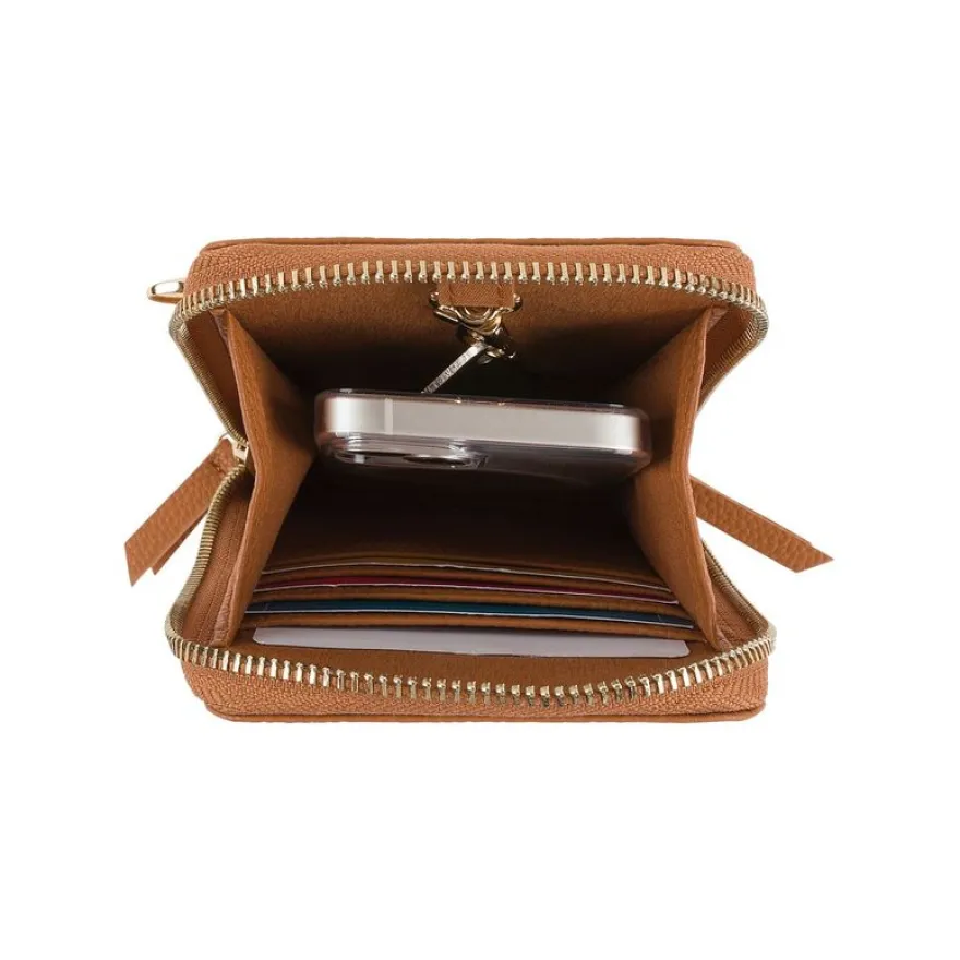 Oberthur - Sac téléphone Lady Bradford - camel