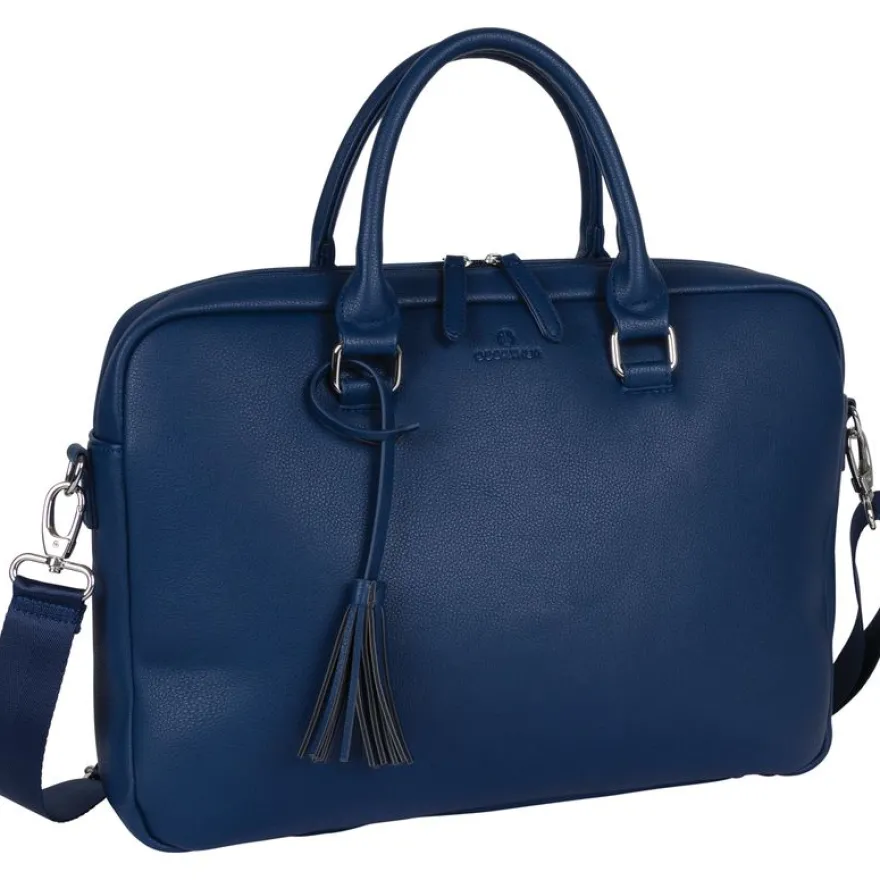 Oberthur - sacoche ordinateur 15,6'' - bleu sofia