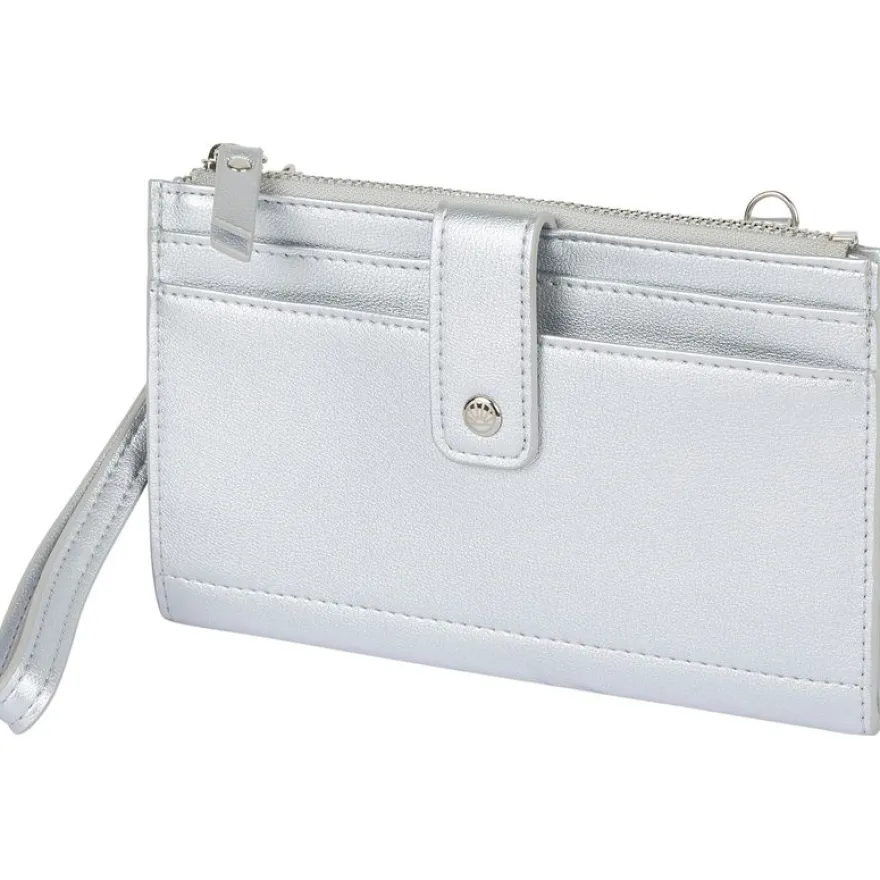 Oberthur Antalya - Pochette pour téléphone - argenté
