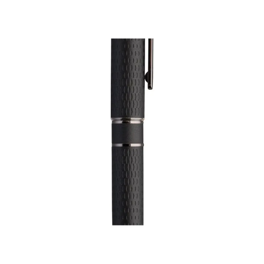 Oberthur Athènes - Stylo plume - noir/gun