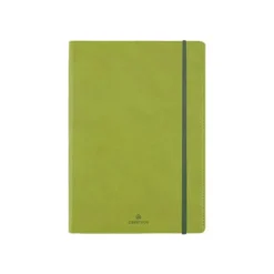 Oberthur Balthazar - Carnet de notes souple A5 - ligné - 200 pages - kaki