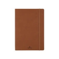 Oberthur Balthazar - Carnet de notes souple - A5 - uni - 200 pages - cognac