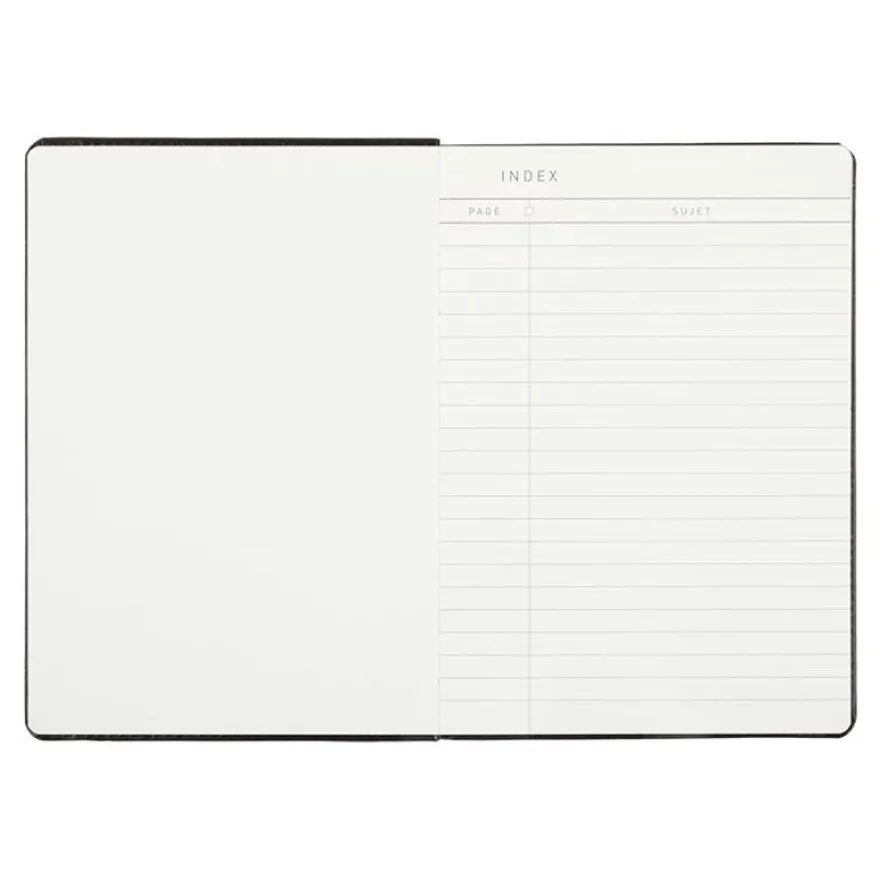 Oberthur Balthazar - Carnet de notes souple A5 - ligné - 200 pages - bleu